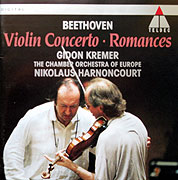 Kremer/Harnoncourt CD cover